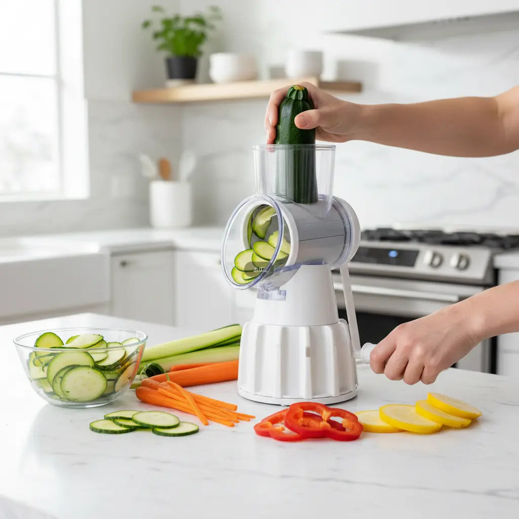 3-in-1 Vegetable Slicer & Grater