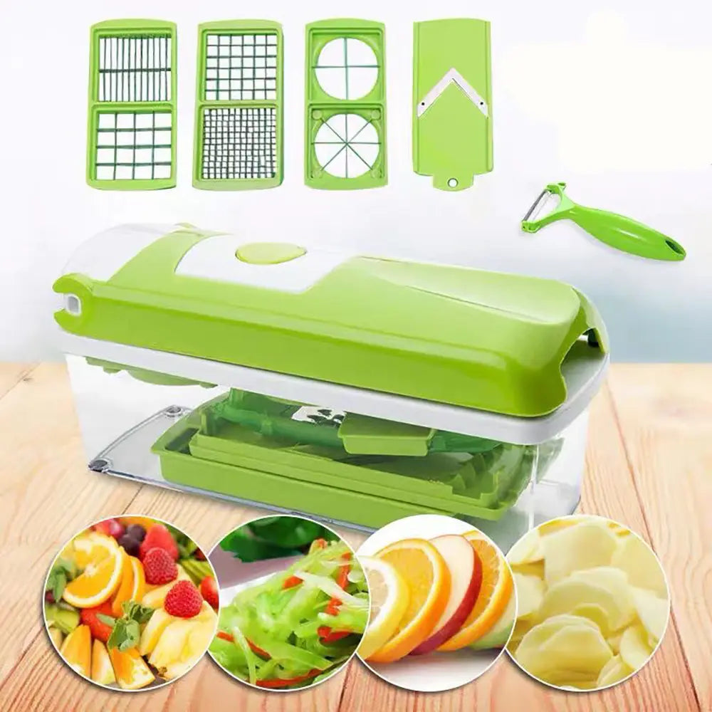 Multifunctional Vegetable Chopper — Slice, Dice & Chop in Seconds