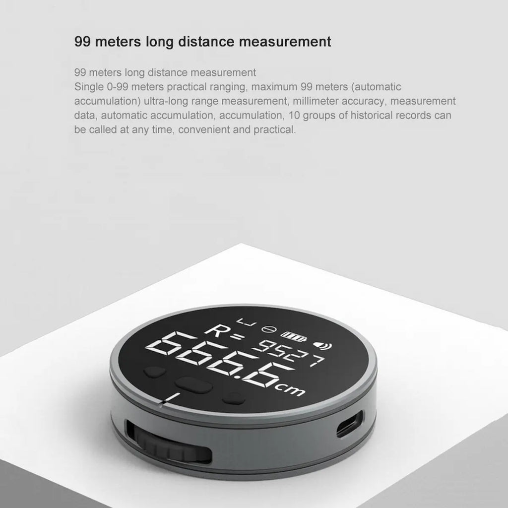 Digital Measuring Tape — 99m Electronic Ruler