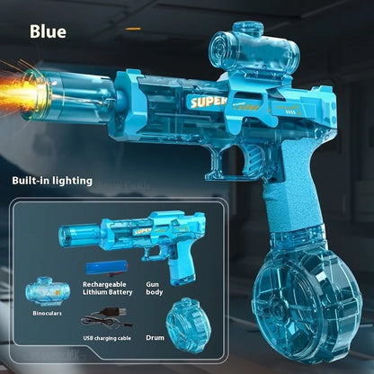 Electric Water Gun Toy — High-Speed Automatic, Large Capacity