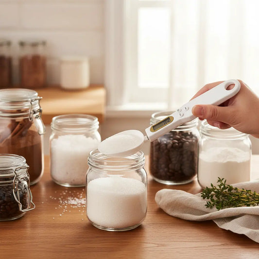 Digital Spoon Scale with LCD Display — 0.1g Precision