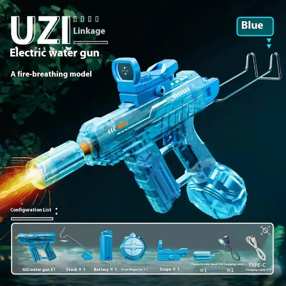 Electric Water Gun Toy — High-Speed Automatic, Large Capacity