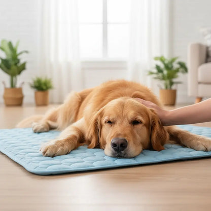 Pet Cooling Mat for Dogs & Cats — Stay Cool All Summer